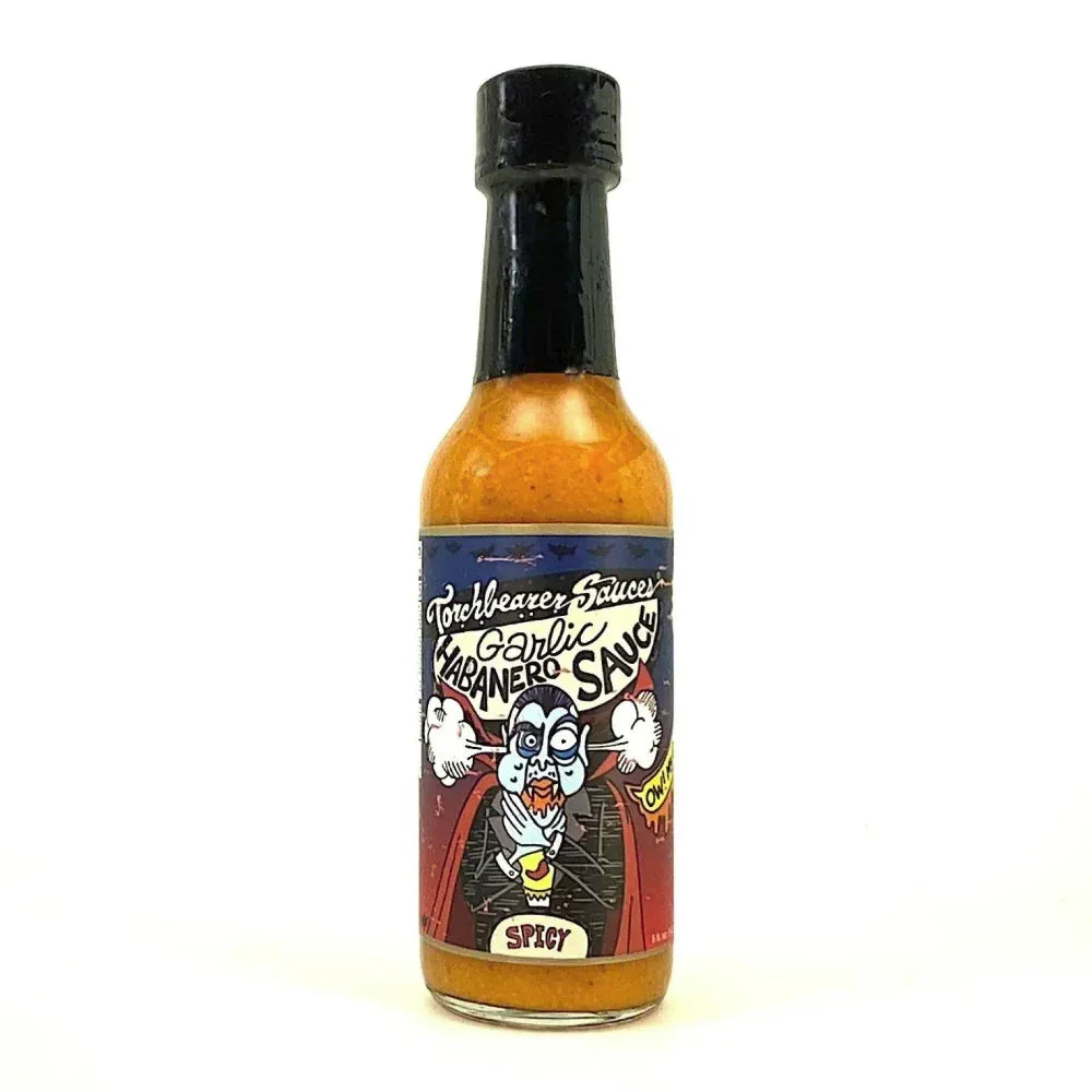 Torchbearer Garlic Habanero Hot Sauce 5oz (148ml) - Chile Mojo