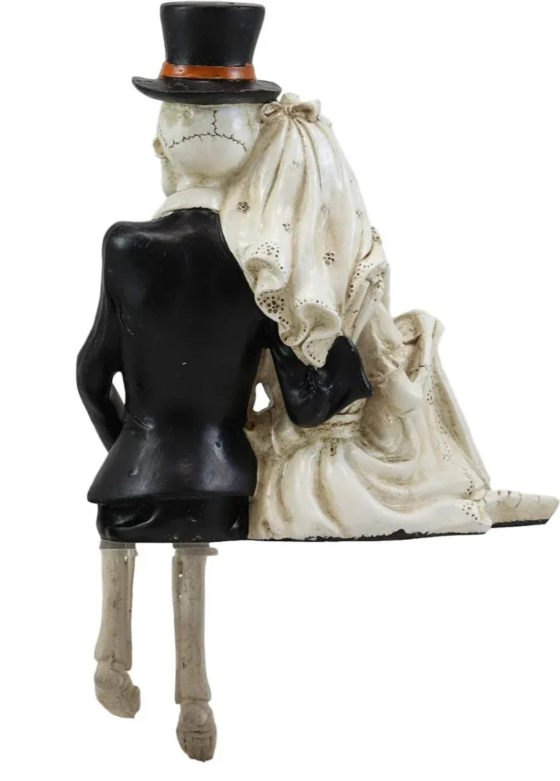 Day of the Dead Wedding Couple Shelf Sitter - Chile Mojo