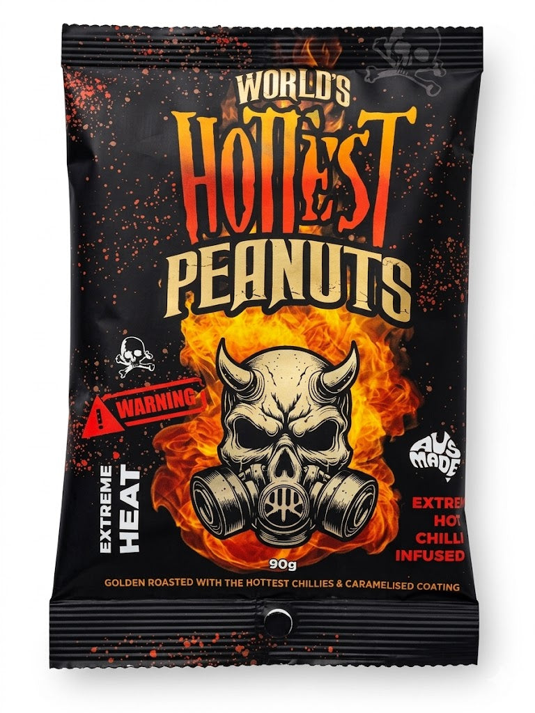 Worlds Hottest Peanuts by Chilli Seed Bank 90gm