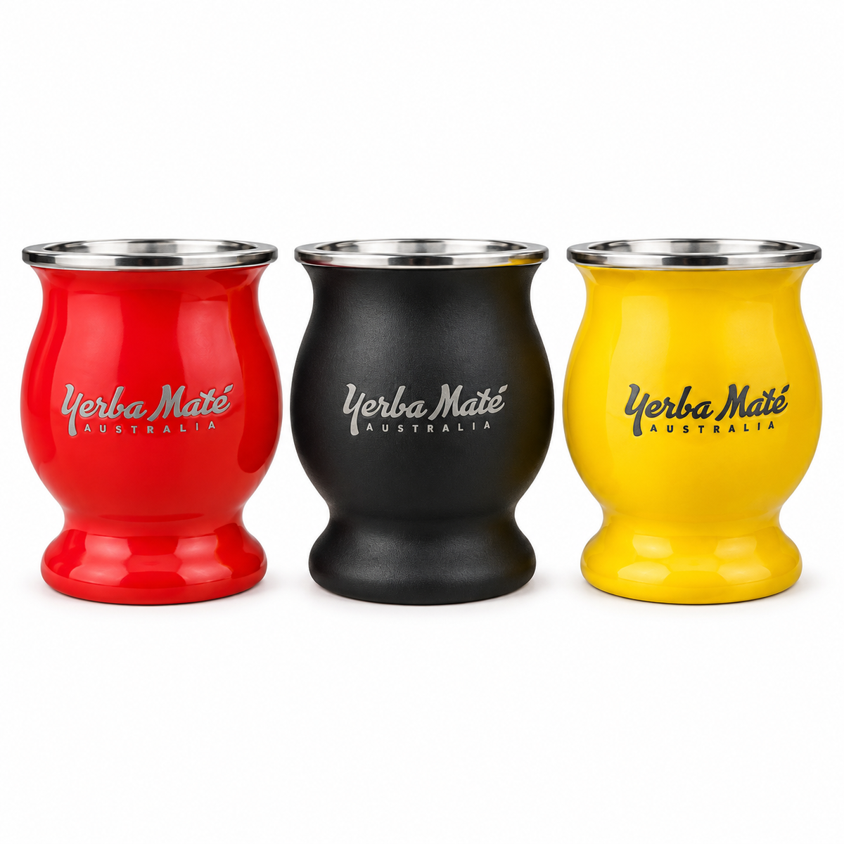 Yerba Mate Stainless Steel Gourd