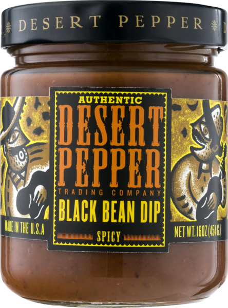 Desert Pepper Spicy Black Bean Dip 454gm