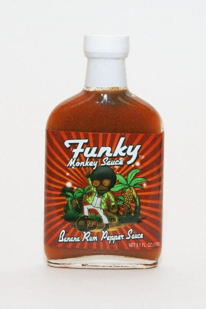 Funky Monkey Banana Rum Pepper Sauce 170ml - Chile Mojo
