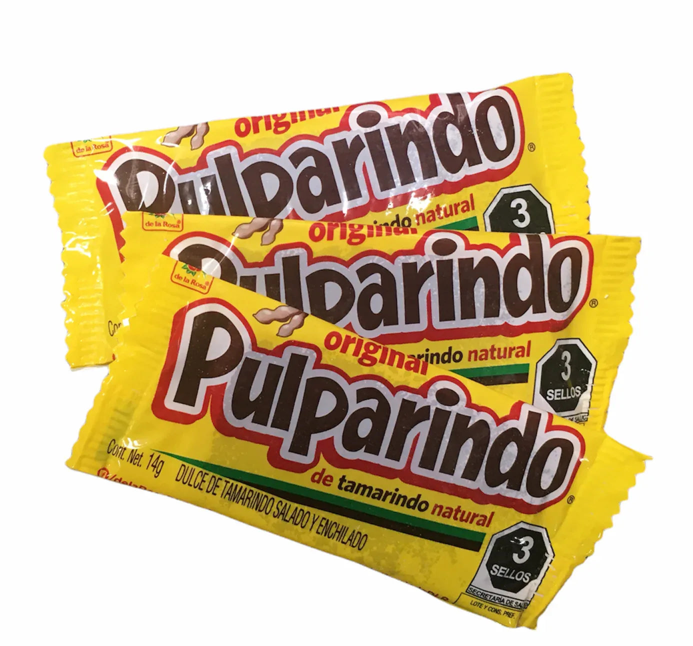 Pulparindo Tamarind Candy - Mild Yellow - best before Oct 2025 - Chile Mojo