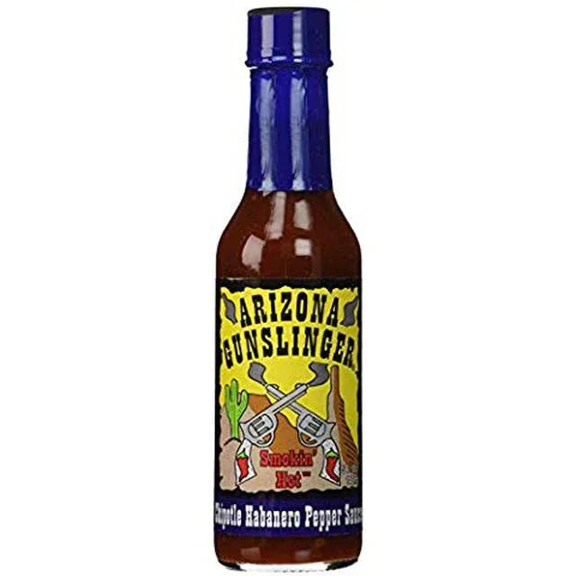 Arizona Gunslinger Chipotle Habanero Hot Sauce 148ml (5oz) - Chile Mojo