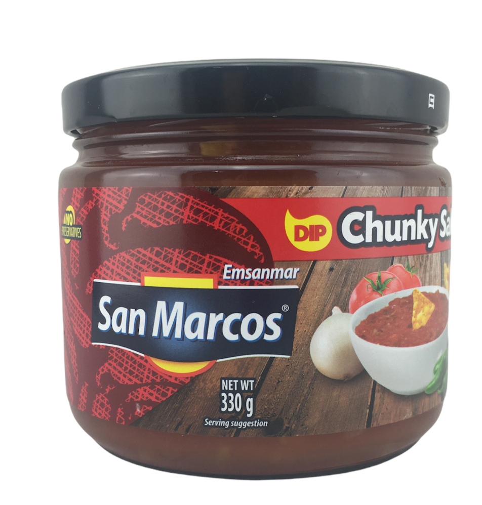 San Marcos Chunky Salsa Dip Mild 330gm