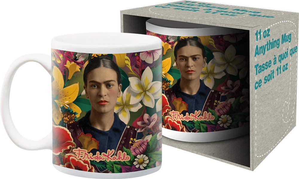 Frida Kahlo Mug - Floral