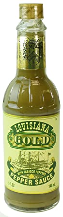 Louisiana Gold Green Pepper Sauce 5oz (148ml)