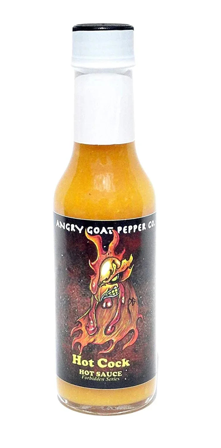 Angry Goat Hot Cock Hot Sauce 148ml - Chile Mojo