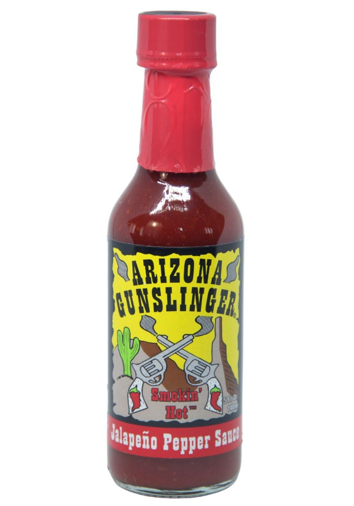 Arizona Gunslinger Red Jalapeno Hot Sauce 148ml (5oz)