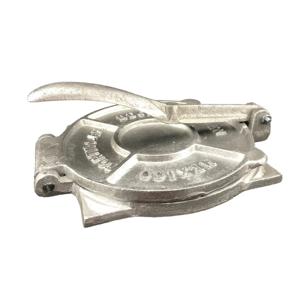 Tortilla Press - Cast Aluminium - 8 inch - Made in Mexico - Chile Mojo