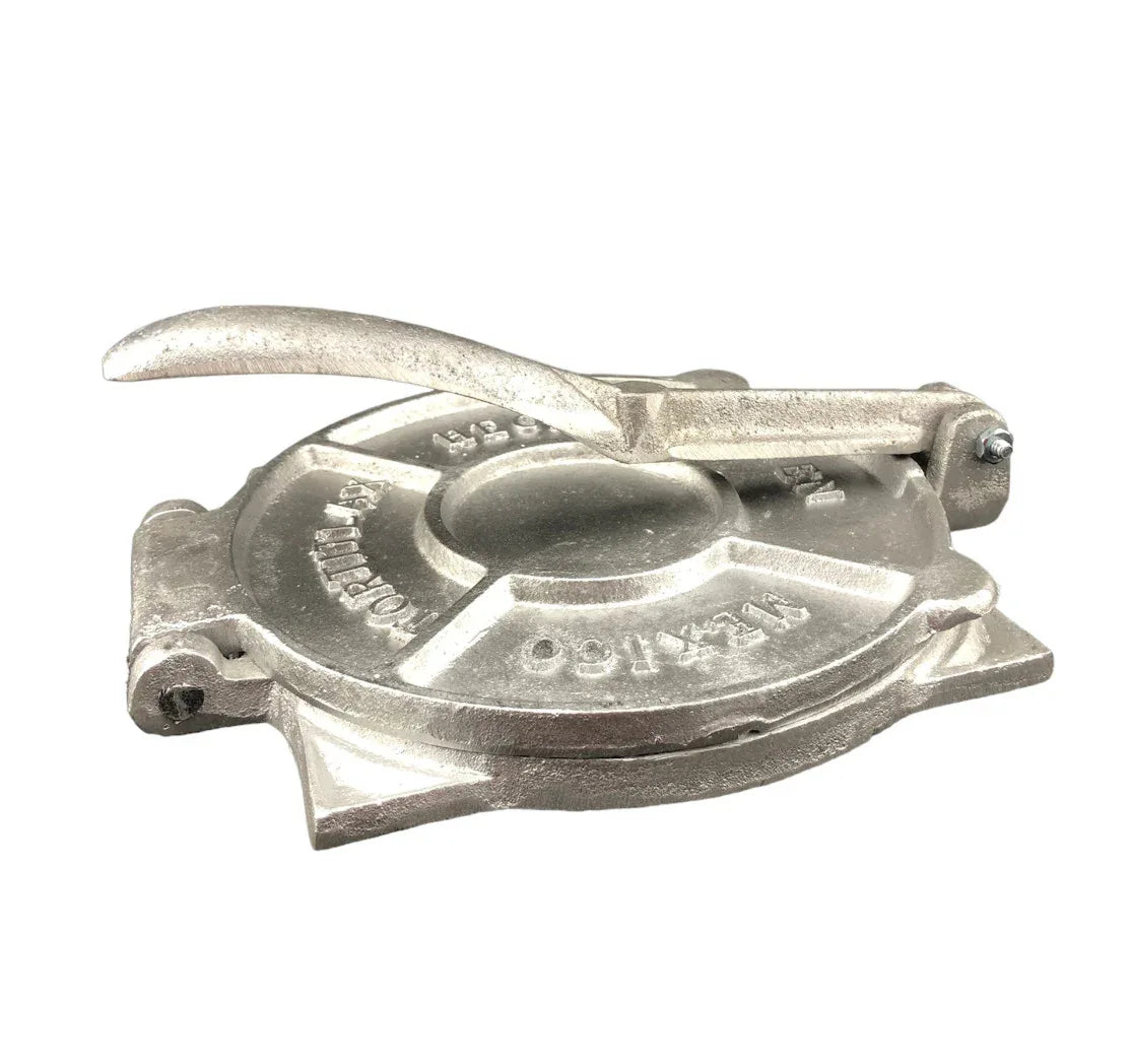 Tortilla Press - Cast Aluminium - 8 inch - Made in Mexico - Chile Mojo