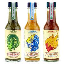 Char Man Caribbean Hot Sauce 148ml (5oz) - Chile Mojo