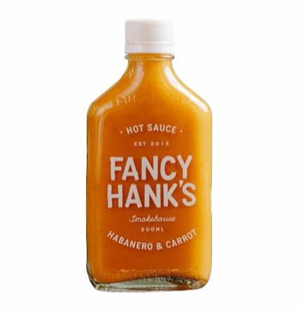 Fancy Hanks Habanero Carrot Hot Sauce 200ml