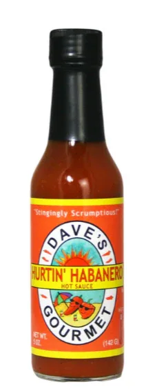 Daves Hurtin Habanero Hot Sauce 148ml (5oz) - Chile Mojo