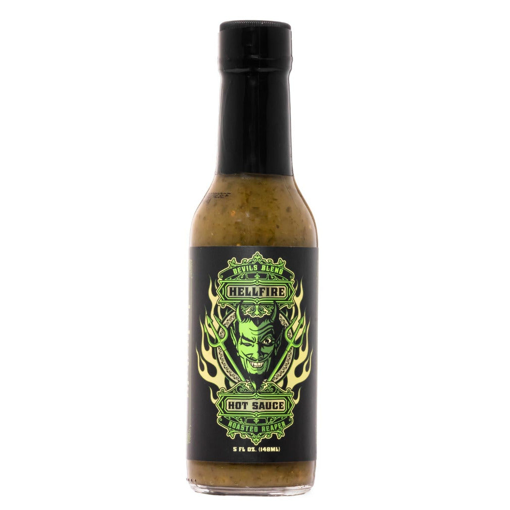 Hellfire Devil's Blend Roasted Reaper Hot Sauce 5oz (148ml)