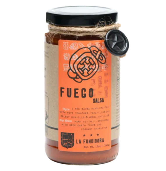 La Fundidora Salsa Fuego - Ripe Tomato Guajillo 340gm - Chile Mojo