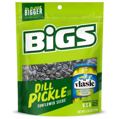 Bigs Dill Pickle Flavor Sunflower Seeds Snack 152gm
