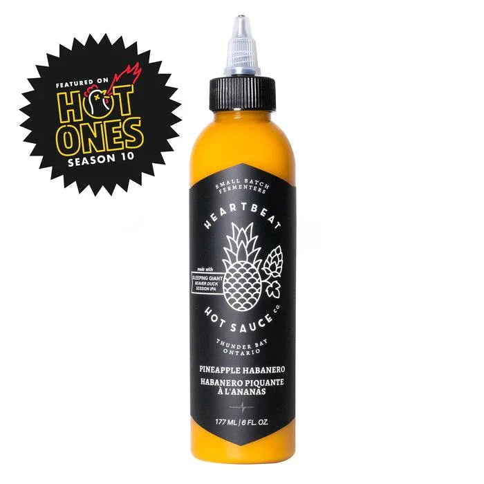Heartbeat Pineapple Habanero Hot Sauce 177ml (6oz) - Chile Mojo