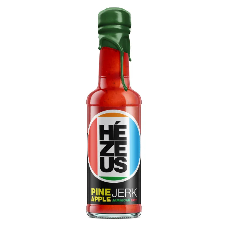 Hezeus Pinapple Jerk Jamaican Hot Sauce 150ml - Chile Mojo