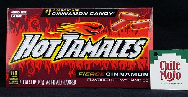 Hot Tamales Fierce Cinnamon Candy 5oz (141gm) BOX