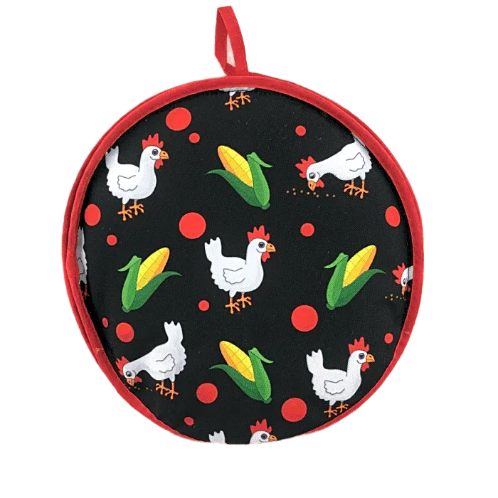 Tortilla Warmer - Chickens and Corn - Chile Mojo