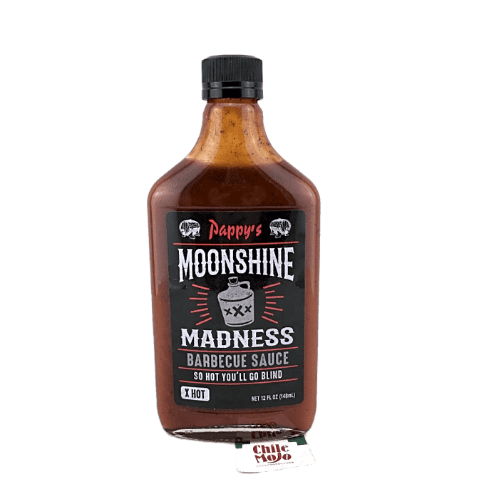 Pappys Moonshine Madness BBQ Sauce 375ml (12oz)