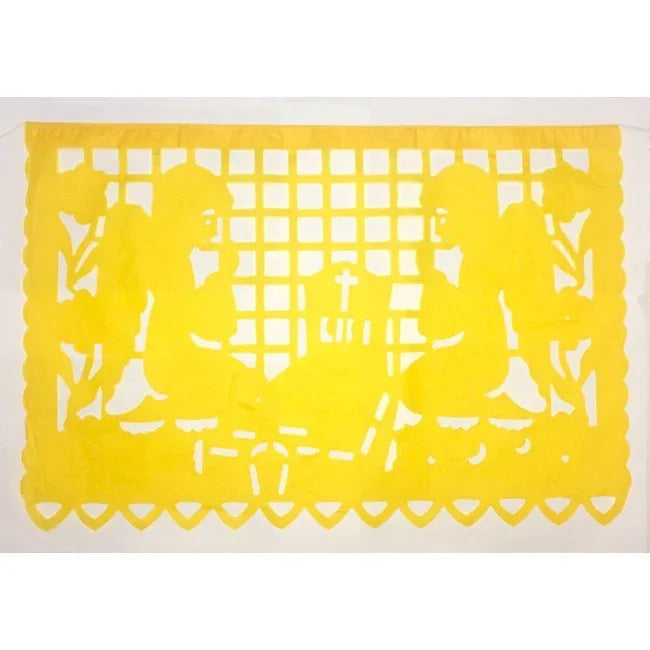Papel Picado - paper Dia de Muertos 10 sheets 47cm x 34cm (5 meters) - Chile Mojo