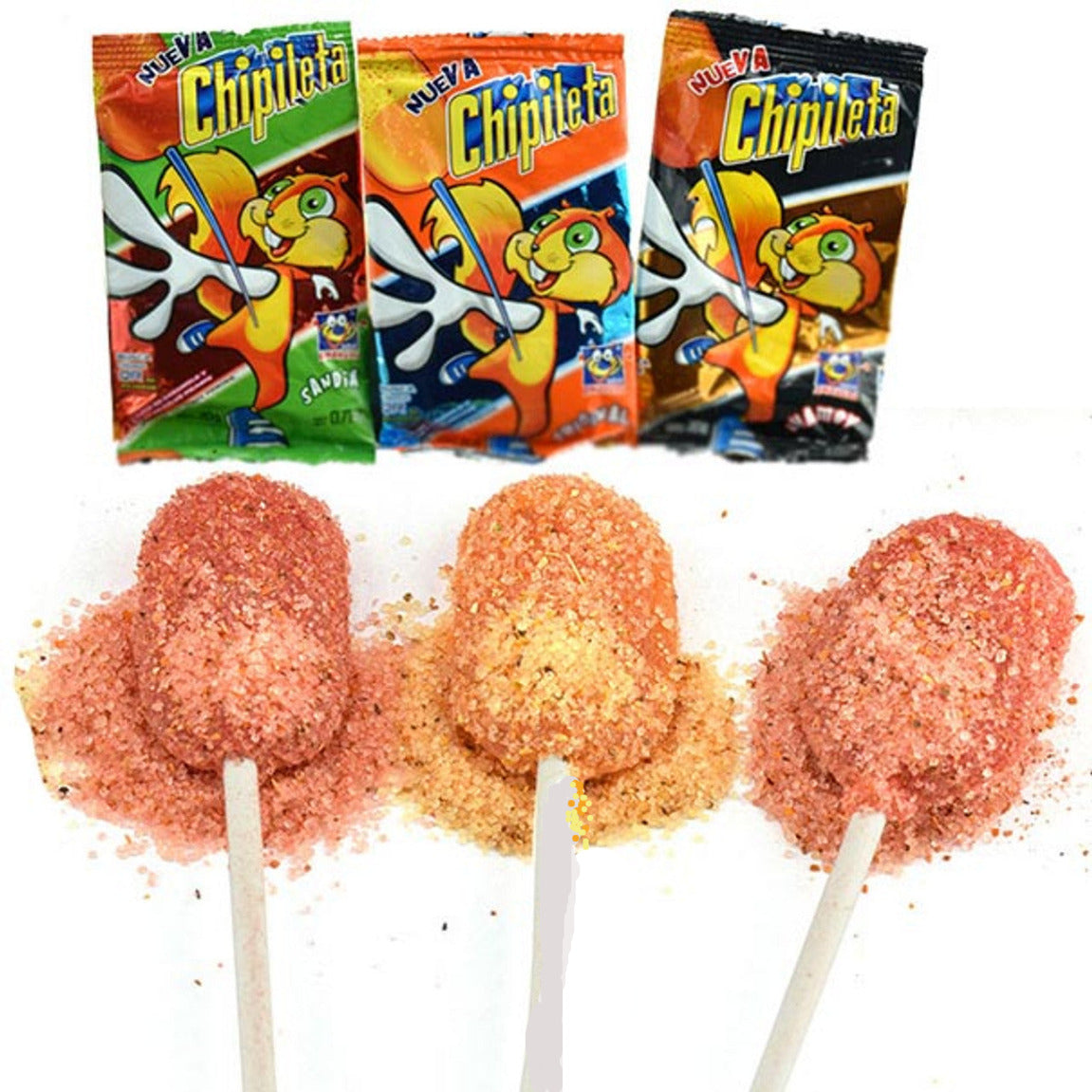 Anahuac Chipileta Mexican Dipping Candy Lollipop