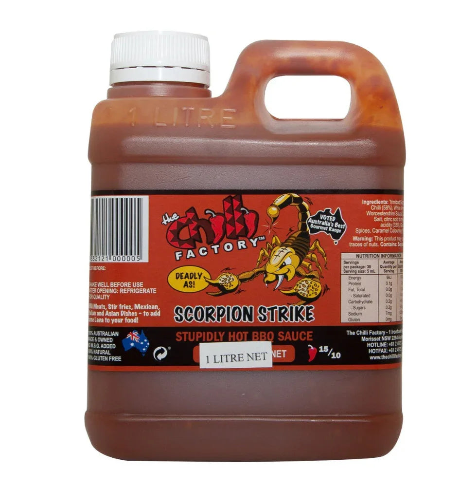 Chilli Factory 1litre Scorpion Strike - Chile Mojo