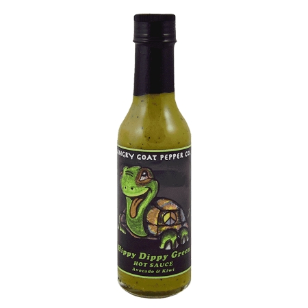 Angry Goat Hippy Dippy Green Hot Sauce 148ml (5oz)