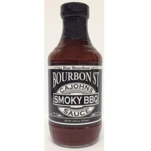 Cajohns Bourbon Street Smoky BBQ Sauce 473ml (16oz)