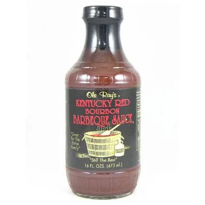 Ole Rays Kentucky Red BBQ Sauce 473ml (16oz) - Chile Mojo