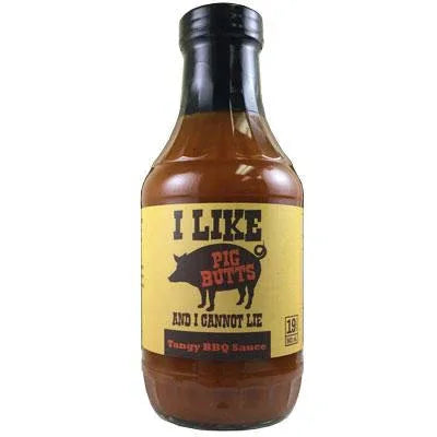 I Like Pig Butts and I Cannot Lie Tangy BBQ sauce 562ml - Chile Mojo