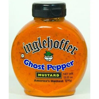 Inglehoffer Ghost Pepper Mustard 290gm - Chile Mojo