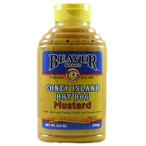 Beaver Coney Island Hot Dog Mustard 354gm