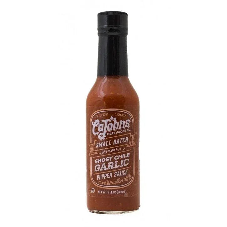 CaJohns Small Batch Ghost Garlic 5oz (148ml) - Chile Mojo