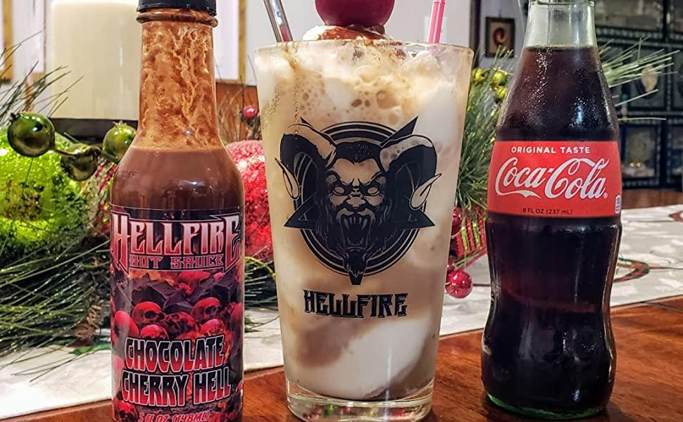 Hellfire Chocolate Cherry Hell Hot Sauce 148ml (5oz) - Chile Mojo
