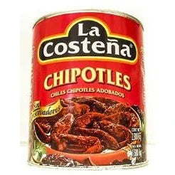 Chiles Chipotle La Costena A10 (2.8kg) - Chile Mojo