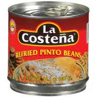 Beans La Costena Pinto Refried 400gm - Chile Mojo