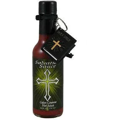 Danny Cash Cajun Cayenne Salvation Hot Sauce w- mini bible 148ml (5oz) - Chile Mojo