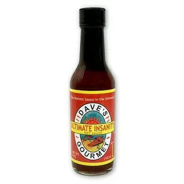 Daves Ultimate Insanity Sauce 148ml - Chile Mojo