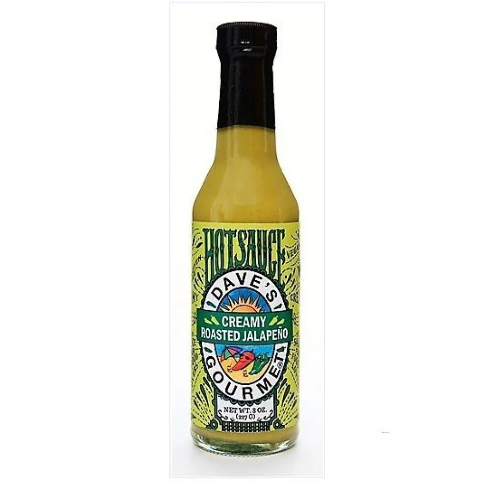 Daves Gourmet Creamy Roasted Jalapeno Sauce 227gm (8oz) - Chile Mojo