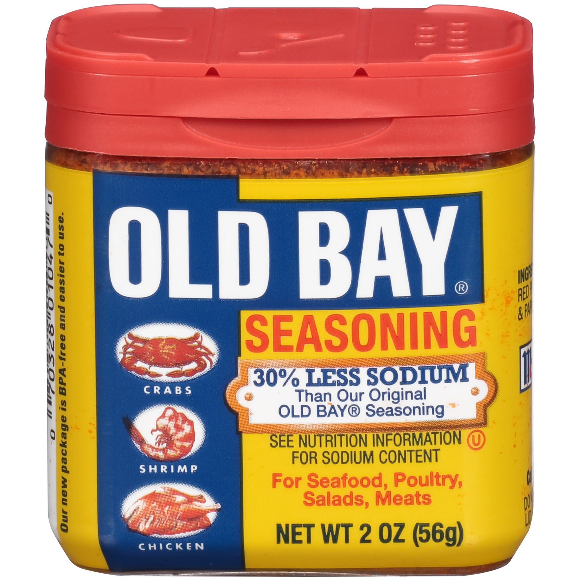 Old Bay Seasoning - low sodium 56gm (2oz)