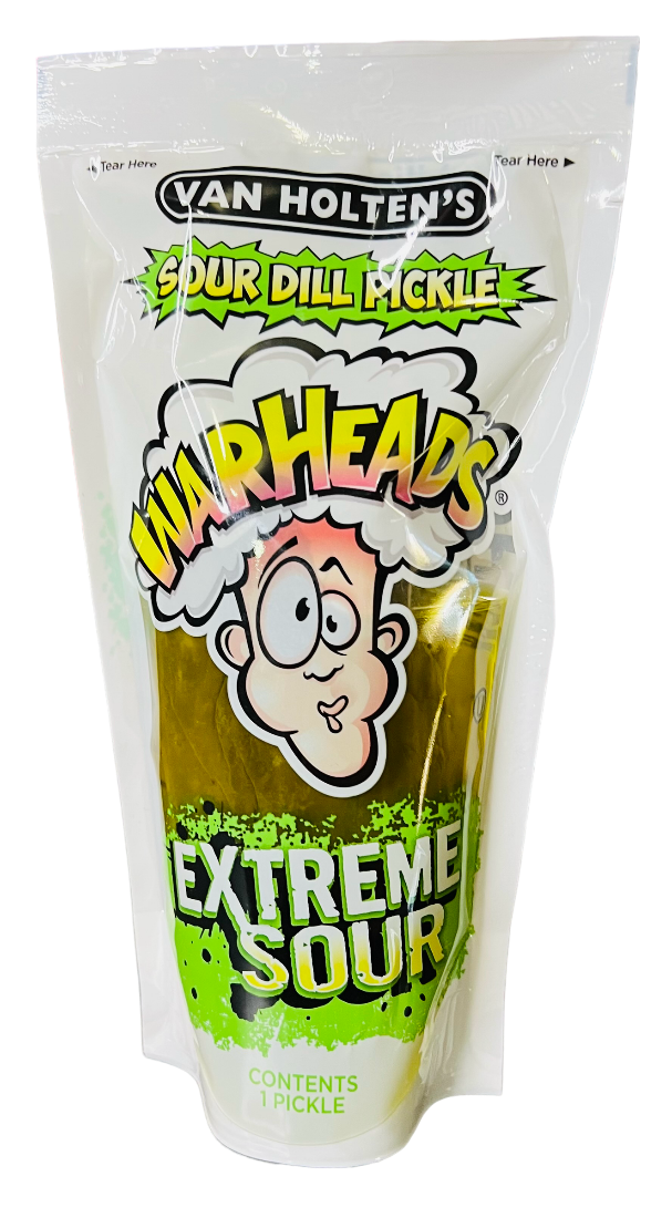 Van Holtens Pickle-in-a-Pouch - Warheads Extreme Sour