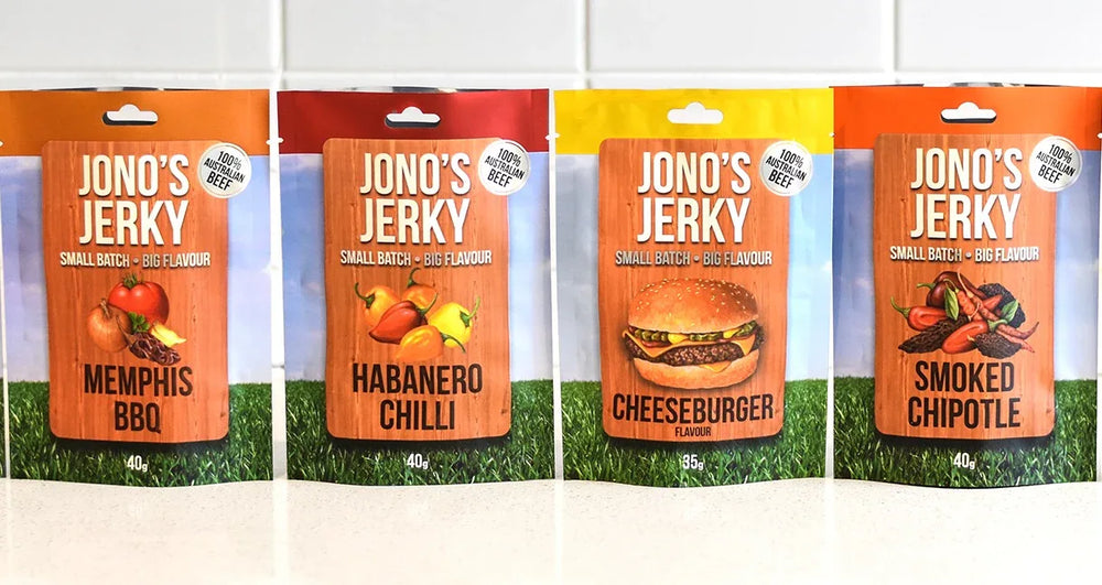 Jonos Jerky - Memphis BBQ 40gm - Chile Mojo
