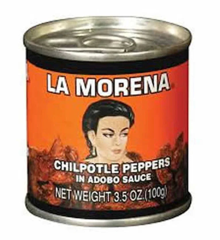 La Morena Chipotle en Adobo 100gm (little can) - Chile Mojo