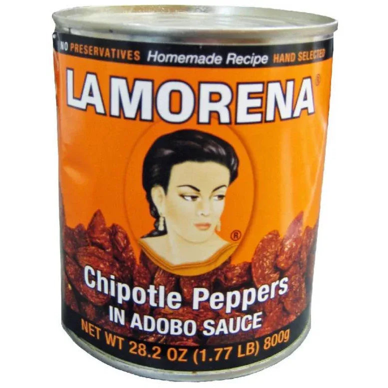 La Morena Chipotle en Adobo 800gm - Chile Mojo