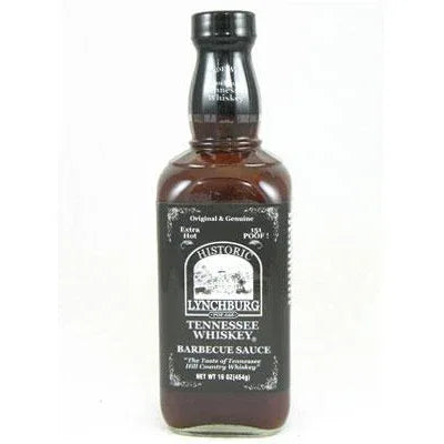 Historic Lynchburg Tennessee Whiskey 151-Poof Fiery BBQ Sauce 425ml - Chile Mojo