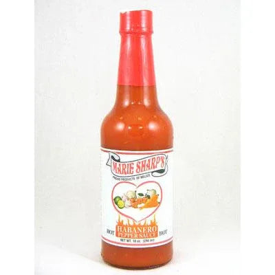 Marie Sharps Hot Habanero Hot Sauce 296ml (10oz) - Chile Mojo