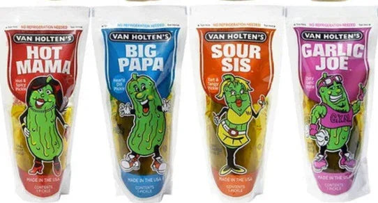 Van Holtens Pickle-in-a-Pouch Character Mix Pack - Chile Mojo